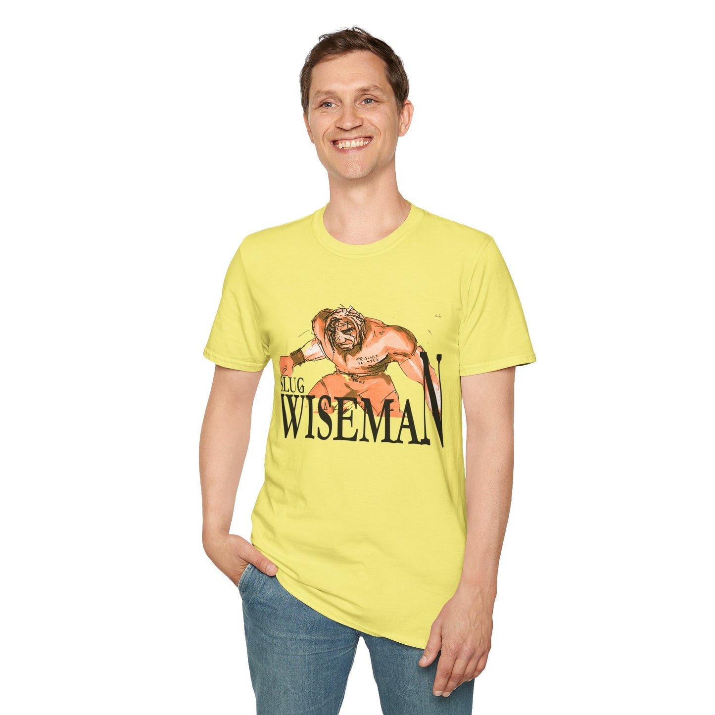 Slug Wiseman Unisex Softstyle T-Shirt
