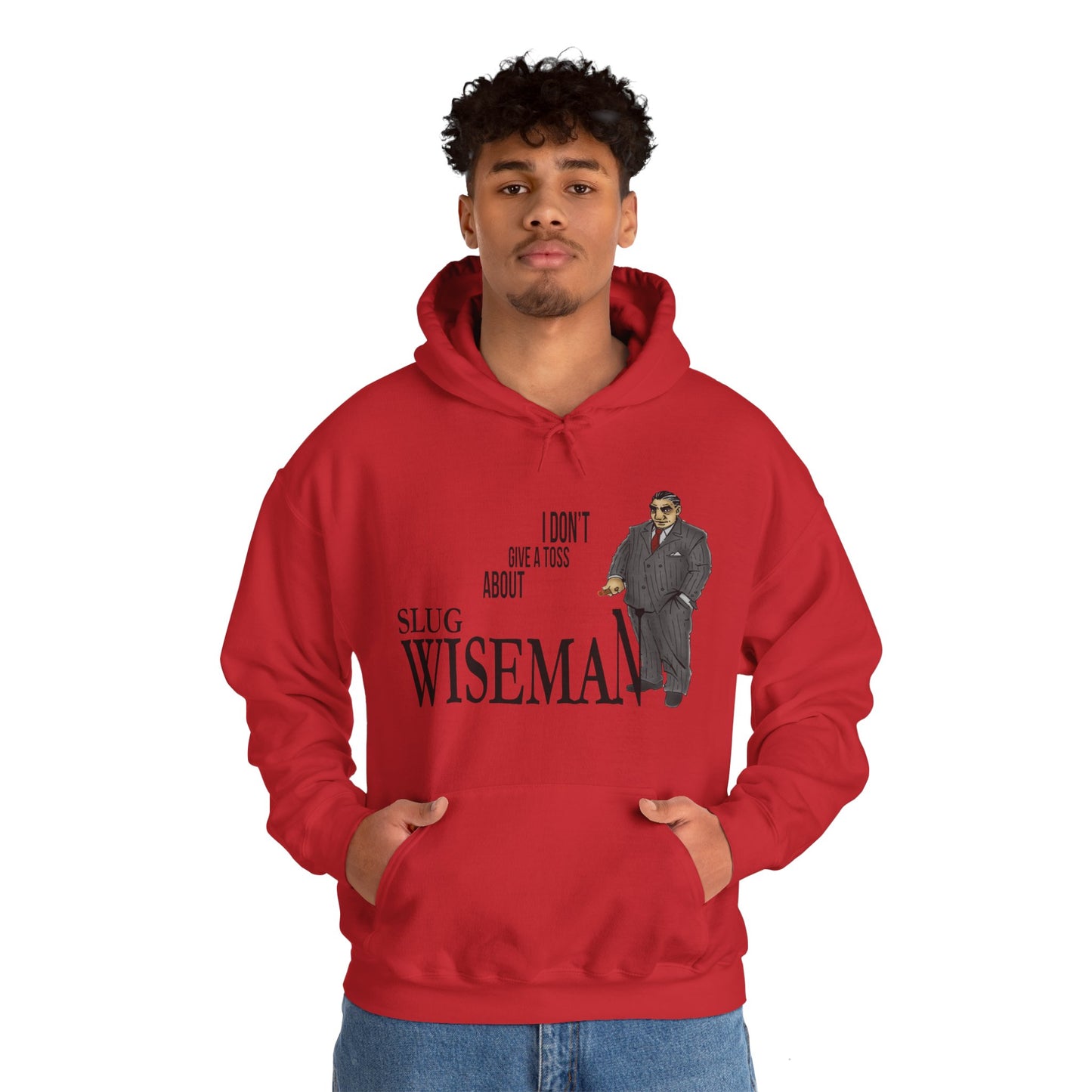 Slug Wiseman - Futsy Marlone's Signature Pose Unisex Hooded Sweatshirt