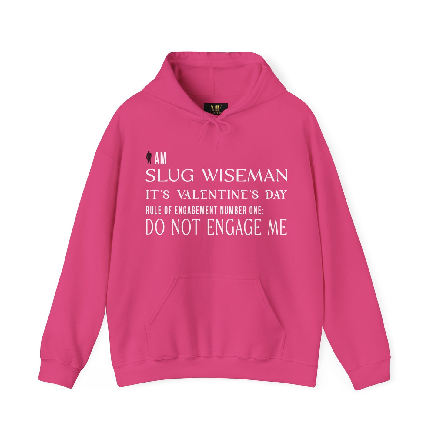 Slug Wiseman Valentine's Day Unisex Hoodie