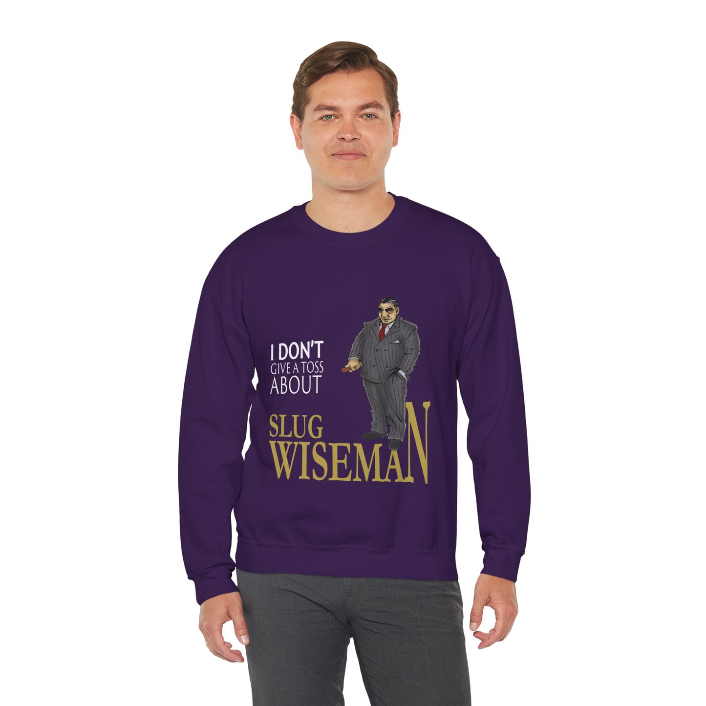 Slug Wiseman - Futsy Marlone's Signature Pose Unisex Crewneck Sweatshirt