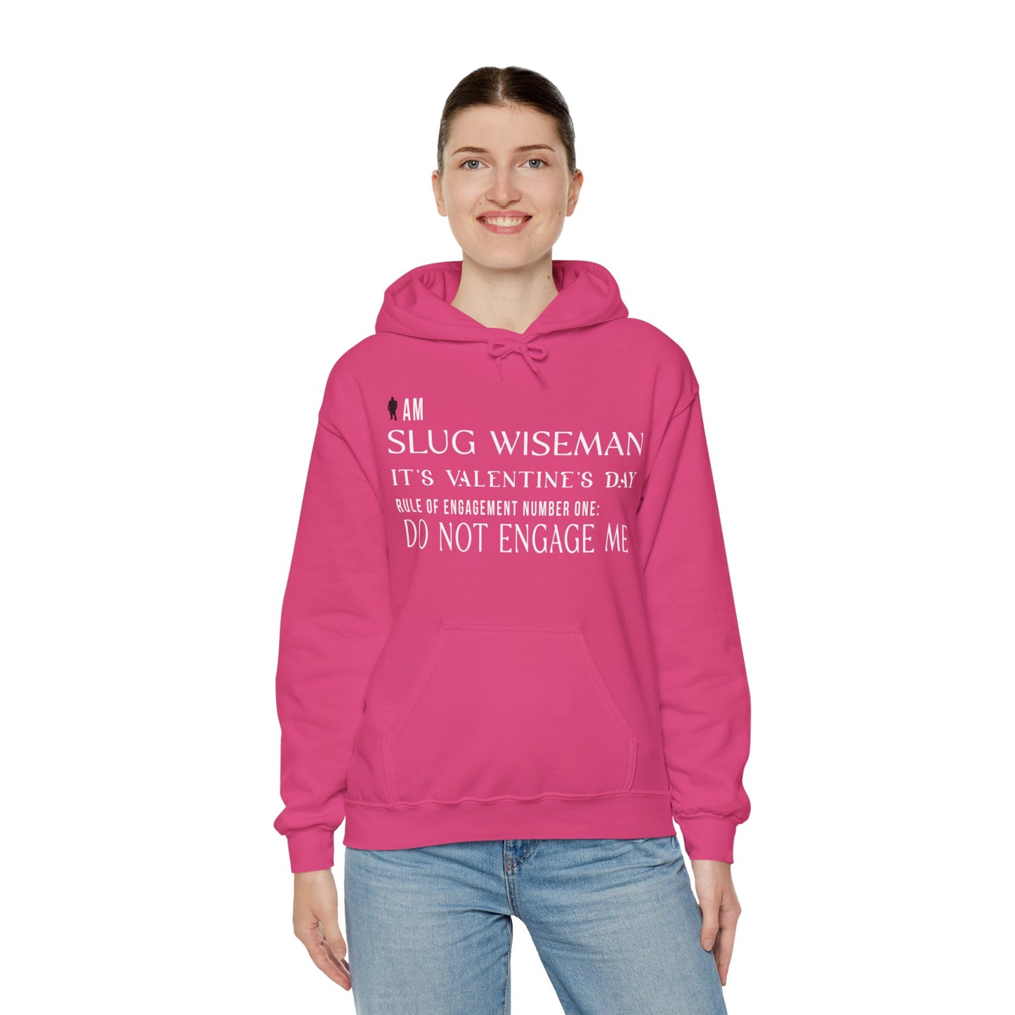 Slug Wiseman Valentine's Day Unisex Hoodie