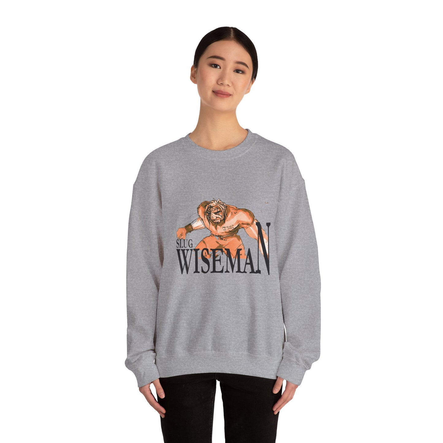 Slug Wiseman Unisex Crewneck Sweatshirt