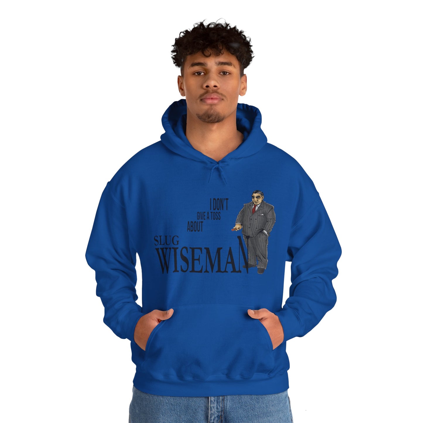 Slug Wiseman - Futsy Marlone's Signature Pose Unisex Hooded Sweatshirt