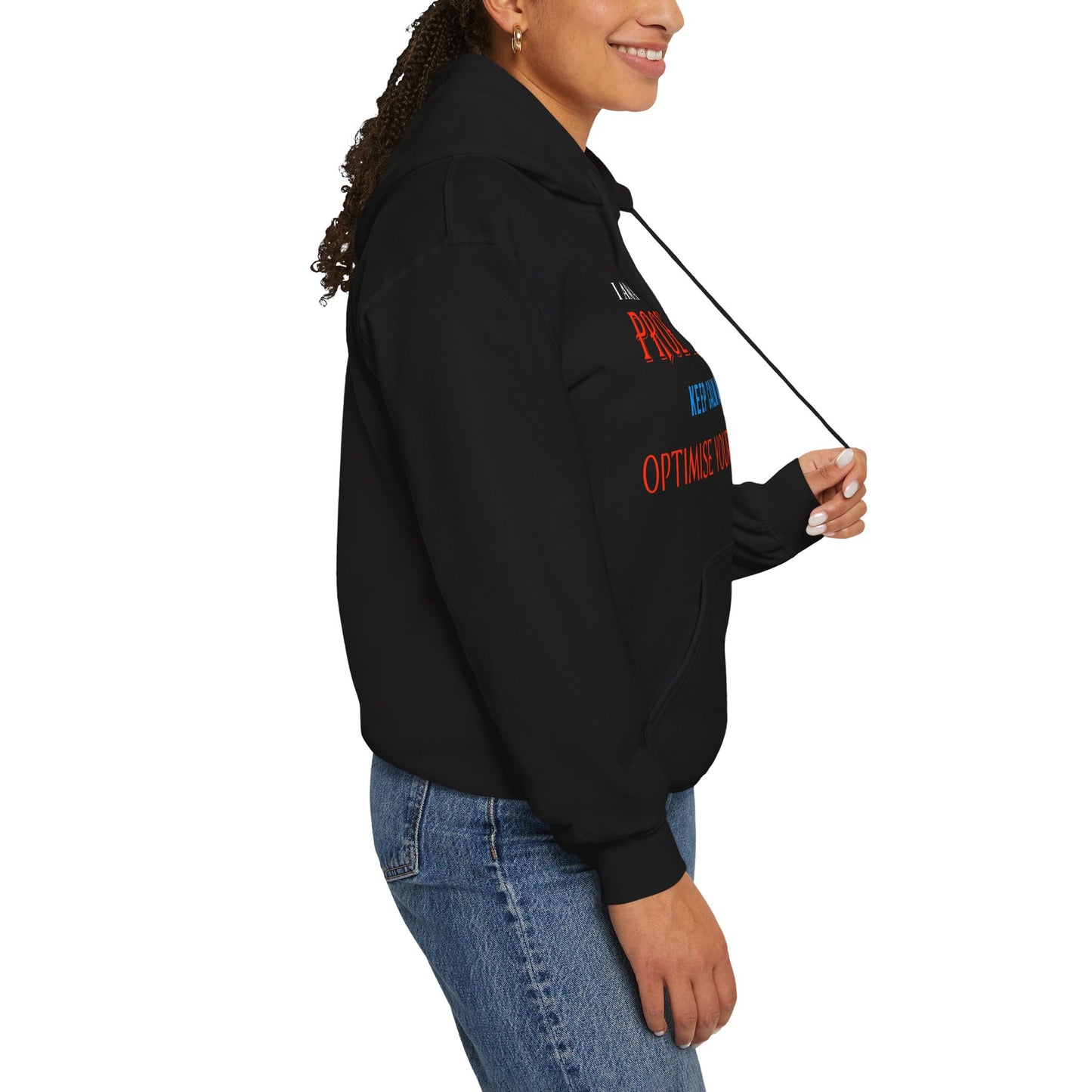 Dr. Flowers' Elevate Your Impact Inspirational Quote Unisex Hoodie