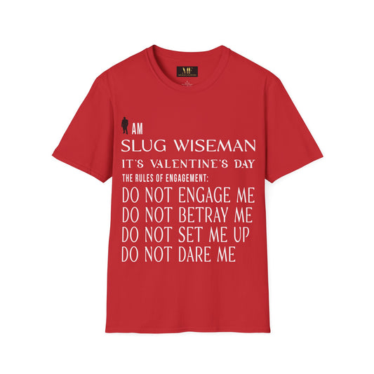 Slug Wiseman Valentine's Day Unisex Softstyle T-Shirt