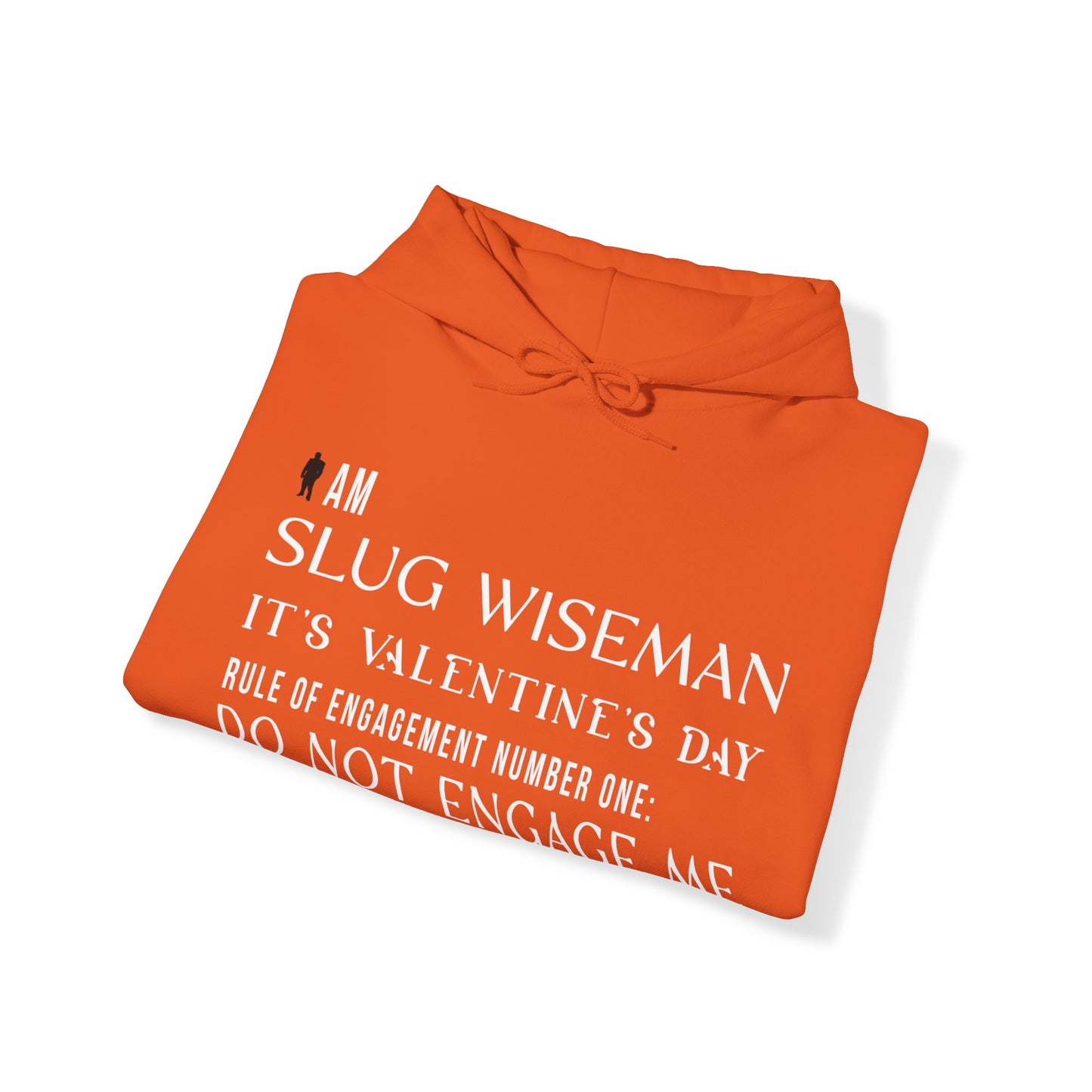 Slug Wiseman Valentine's Day Unisex Hoodie
