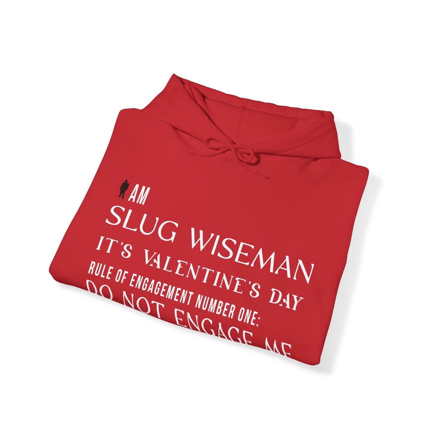 Slug Wiseman Valentine's Day Unisex Hoodie