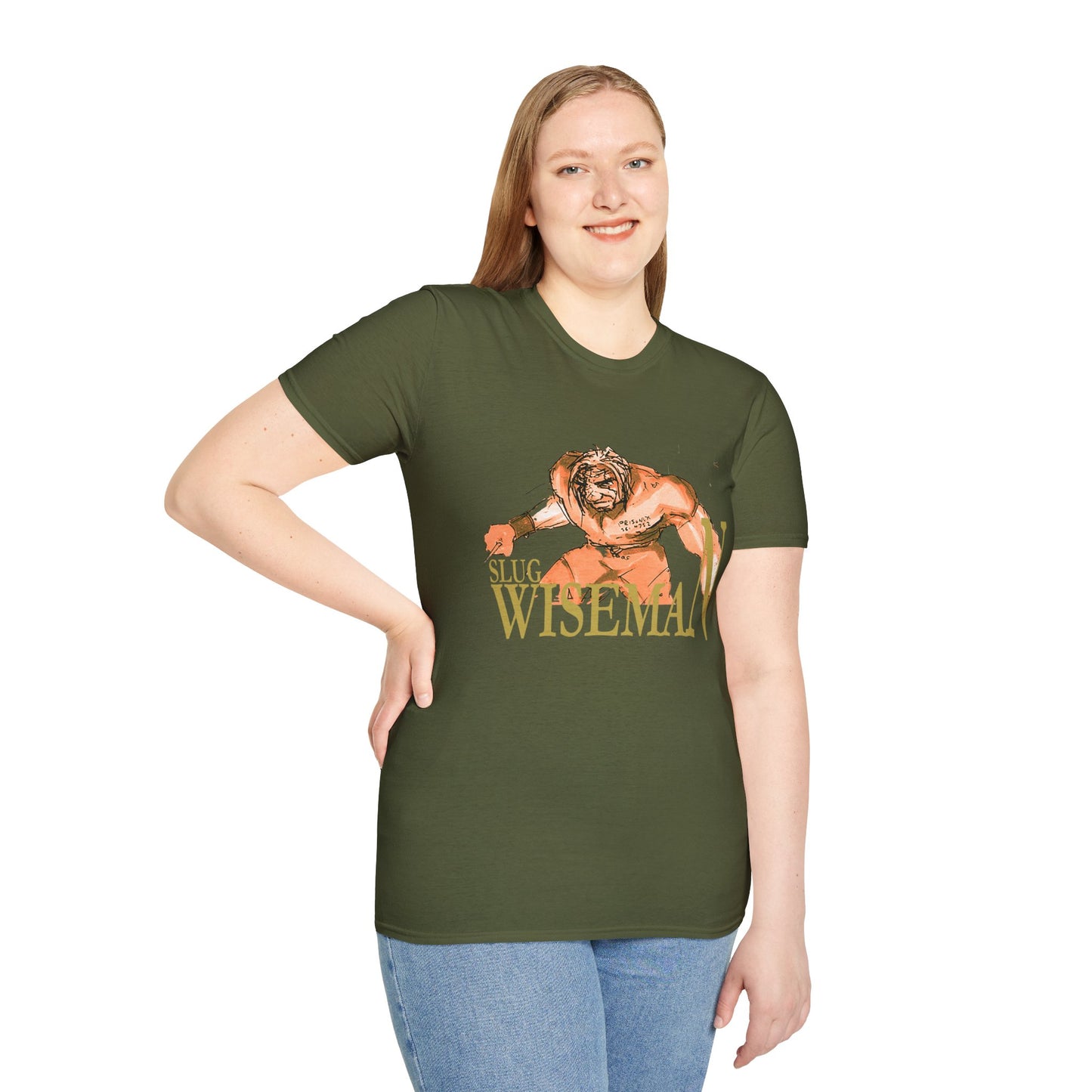Slug Wiseman Unisex Softstyle T-Shirt